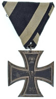 Német Birodalom 1914. "Vaskereszt 2. Osztály" Kitüntetés Mellszalagon T:XF German Empire 1914. "Iron Cross 2nd Class" De - Zonder Classificatie