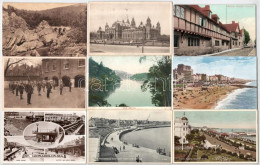 **, * 40 Db RÉGI Angol Város Képeslap Szép állapotban / 40 Pre-1945 British Town-view Postcards In Nice Condition - Non Classés