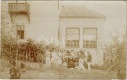 * T2/T3 1912 Alsóörs, Nyaraló, Villa. Photo (EK) - Non Classés