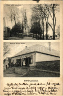 T2/T3 1936 Bakonyoszlop, Római Katolikus Templom, Menczel János üzlete és Saját Kiadása (fl) - Unclassified