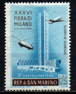 1958 - San Marino PA 118 Fiera Di Milano   +++++++ - Ungebraucht