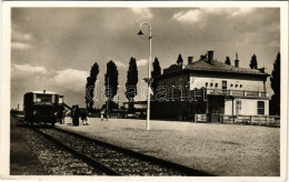 * T2 1947 Balatonföldvár, Vasútállomás, Sínautóbusz, Sínbusz - Sin Clasificación