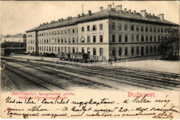 T3 1905 Budapest I. Déli Vaspálya Igazgatósági Palotája, Déli Vasútállomás, Tehervagon / Südbahn-Directionsgebaude (szak - Non Classés