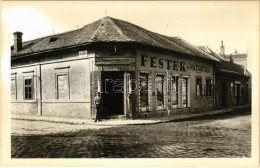 ** T2/T3 Budapest II. Margit Körút 73. Zafourek Ferenc Festékháruháza, üzlete, Kis Rókus Utca. Photo (fl) - Non Classés