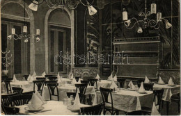 T2/T3 1913 Budapest V. Schuller és Társai étterem, Belső. Váci Körút 68. (mai Bajcsy-Zsilinszky út) (EK) - Non Classés