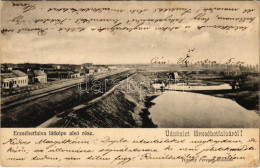 T2/T3 1904 Budapest XX. Pestszenterzsébet, Pesterzsébet, Erzsébetfalva; Alsó Rész. Havasy Ferenc Kiadása (EK) - Ohne Zuordnung