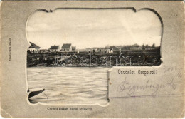 T2/T3 1907 Budapest XXI. Csepel, Kilátás Dunai Részlettel. Havasy Béla Kiadása, Art Nouveau (EK) - Non Classés