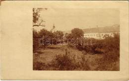T2/T3 1920 Cserépváralja, Látkép, Templom. Photo (EK) - Ohne Zuordnung