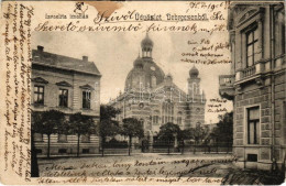 * T4 1906 Debrecen, Izraelita Imaház, Zsinagóga. Pongrácz Géza Kiadása (EM) - Non Classés