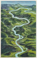 ** T2 Alduna, Vaskapu, Portile De Fier; Térkép / Untere Donau, Eisernes Tor. Klösz György / Danube River Map In Transylv - Non Classificati