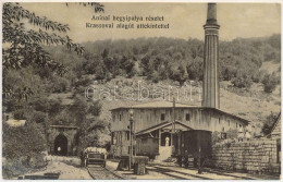 T2/T3 1910 Anina, Oravica-Anina, Oravita-Anina; Aninai Vasúti Hegyipálya Részlet, Krassovai Alagút áttekintettel, Hajtán - Unclassified