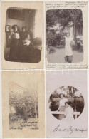 1913 Arad, Gáj, Hölgyek - 4 Db Eredeti Fotó Képeslap / Ladies In Gai - 4 Original Photo Postcards - Sin Clasificación