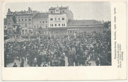 ** T2/T3 Arad, Kossuth ünnep 1902. Szeptember 19-én. Az Aradi Kossuth Szobor Alapra, Kiadja A Gyűjtő-bizottság, Kuttn Gy - Ohne Zuordnung