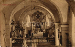 T2/T3 1911 Barót, Baraolt; Római Katolikus Templom Belseje. Dániel Ferenc Kiadása / Roman Catholic Church Interior (EK) - Unclassified