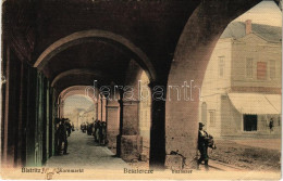T3 1912 Beszterce, Bistritz, Bistrita; Kornmarkt / Búzaszer / Market, Street View (EB) - Unclassified