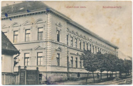 T3/T4 1910 Kézdivásárhely, Targu Secuiesc; Állami Elemi Iskola. Turóczi István Kiadása / School (ázott / Wet Damage) - Unclassified