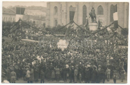 ** T2 1921 Kolozsvár, Cluj; Anyafarkas-szobor Avatási ünnepsége / Statuia Lupa Capitolina / Inauguration Ceremony Of The - Zonder Classificatie