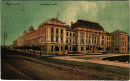 * T2/T3 1908 Kolozsvár, Cluj; Igazságügyi Palota. Stief Jenő és Társa Kiadása / Palace Of Justice (Rb) - Non Classés