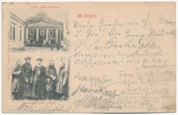 T3 1901 Máramarossziget, Sighetu Marmatiei; Ortodox Zsidó Templom, Zsinagóga, Zsidók. Judaika / Orthodox Synagogue, Jewi - Ohne Zuordnung
