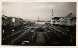 T2/T3 1934 Máramarossziget, Sighet, Sighetu Marmatiei; Piata Unirei Parcul / Fő Tér, Park / Main Square, Park (EK) - Unclassified