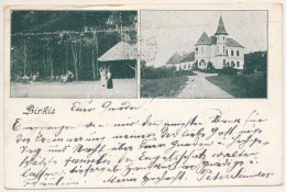 T3 1899 (Vorläufer) Marosberkes, Birkis, Birchis; Mocsónyi Kastély, Teniszpálya / Castle, Tennis Court (EB) - Unclassified