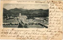 T2/T3 1899 (Vorläufer) Nagybánya, Baia Mare; Fő Tér északi Oldala. Divald / Main Square (EK) - Zonder Classificatie
