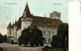 T2 1910 Nagykároly, Carei; Gróf Károlyi Kastély. Csókás László Kiadása / Castle - Unclassified