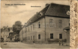 * T3/T4 1909 Nagyszeben, Hermannstadt, Sibiu; Kempelkaserne / Kempel Laktanya. Friederike Fodor Kiadása / Military Barra - Unclassified