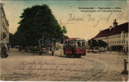 * T4 1913 Nagyszeben, Hermannstadt, Sibiu; Hermannsplatz Mit Infanterie Kaserne / Hermann Tér, Osztrák-magyar Gyalogsági - Unclassified