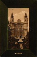 ** T2/T3 Nagyvárad, Oradea; Székesegyház. Szecessziós Keret, Láng József Kiadása / Cathedral. Art Nouveau Frame (fl) - Unclassified