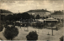 T3 1916 Orsova, Freyler Park, Nasse Ede üzlete. Hutterer G. Kiadása / Park, Shop (EB) - Ohne Zuordnung