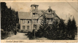 T4 1903 Tusnádfürdő, Baile Tusnad; Bánffy Villa (vágott / Cut) - Non Classés