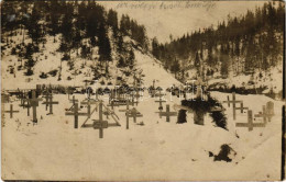 T4 1917 Úzvölgye, Valea Uzului (Hargita); Első Világháborús Katonai Hősök Temetője / K.u.k. Militärhelden-Friedhof / WWI - Ohne Zuordnung