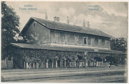 ** T2 Bazin, Bösing, Bözing, Pezinok; Vasúti Indóház, Vasútállomás / Bahnhof / Railway Station - Zonder Classificatie