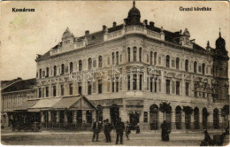 T3 1922 Komárom, Komárnó; Grand Kávéház. Spitzer Sándor Kiadása / Cafe (EB) - Ohne Zuordnung