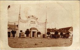 * T2/T3 1914 Losonc, Lucenec; Apolló Színház, Mozi, Kohn Samu üzlete / Cinema, Shop. Photo (EK) - Unclassified