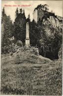 ** T1/T2 Murány, Murányalja, Podmurán, Murán; Murány Vára és Obeliszk. Fehér Dezső Kiadása / Muransky Hrad, Obelisk / Ca - Unclassified