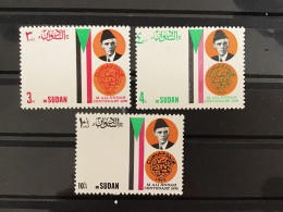 Sudan 1978 Birth Centenary Of Mohammed Ali Jinnah MNH SG 376-8 Sc 308-10 - Sudan (1954-...)