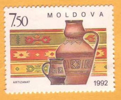 1992 Moldova Moldavie Moldau  Artizanat  1v Mint - Moldawien (Moldau)