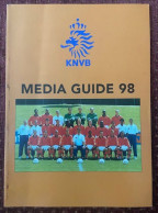 KNVB MEDIA GUIDE 98,  , ,MATCH SCHEDULE 1998 - Libros