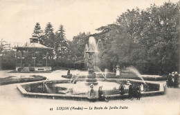 Luçon * Le Bassin Du Jardin Public * Kiosque à Musique - Lucon