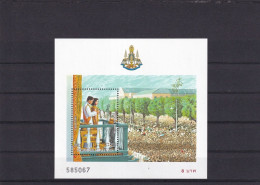 SA05 Thailand 1996 50th Anniv King Bhumibol's Accession Throne Rama IX Minisheet - Thailand