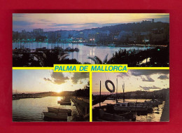 E-Espagne-370PH7 PALMA DE MALLORCA, Vue Générale Sur La Ville Et Le Port, BE - Palma De Mallorca