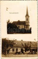 T2/T3 1939 Tardoskedd, Tvrdosovce; Római Katolikus Templom, Vendéglő, Csirik Pál üzlete / Catholic Church, Restaurant, S - Ohne Zuordnung