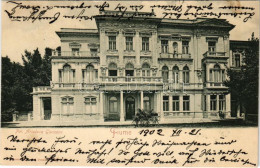 T2 1902 Fiume, Rijeka; Pal. Arciduca Giuseppe / Palace - Unclassified