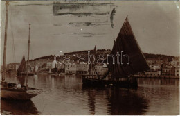 T2 Mali Losinj, Lussinpiccolo; Sailing Ships. Photo - Ohne Zuordnung