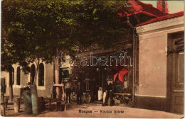 T3 1914 Horgos, Kováts József üzlete és Saját Kiadása / Publisher's Shop + "BROD - SZEGED 29" Vasúti Mozgóposta Bélyegző - Ohne Zuordnung