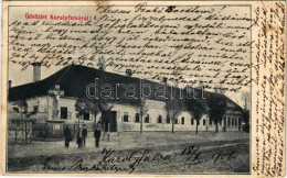 T2/T3 1906 Nagykárolyfalva, Károlyfalva, Karlsdorf, Banatski Karlovac; Utca / Street (EK) - Unclassified