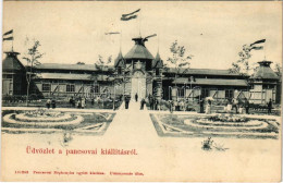 ** T2 1905 Pancsova, Pancevo; Kiállítás, Ipar Csarnok. Népkonyha Kiadása / Exhibition, Industrial Hall - Unclassified