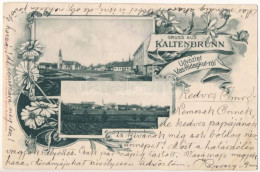 * T3 1901 Vashidegkút, Vas-Hidegkút, Kaltenbrunn, Cankova; Fő Tér, Templom. Senefelder Graz, Georg Vogler Kiadása / Main - Unclassified